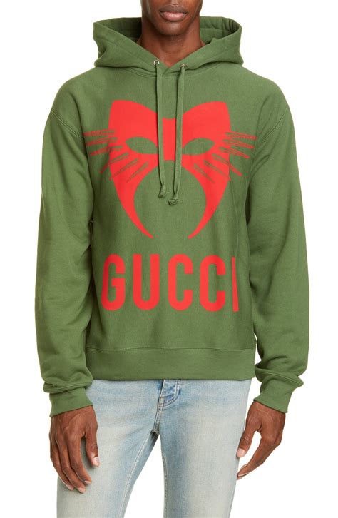 gucci mask hoodie blue|Gucci hoodie cost.